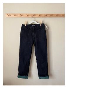 LL Bean Fleece Lined Jeans, 6 Reg